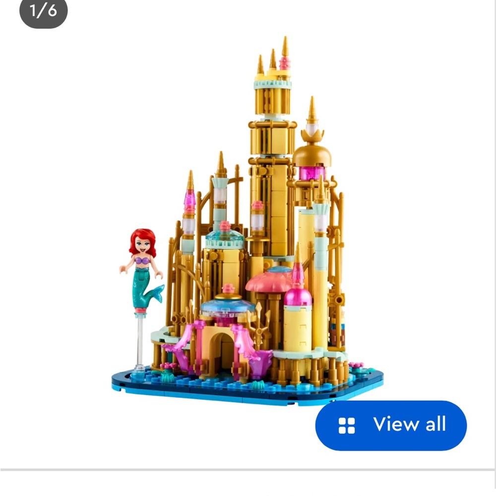 Lego Mini Disney Ariel’s Castle